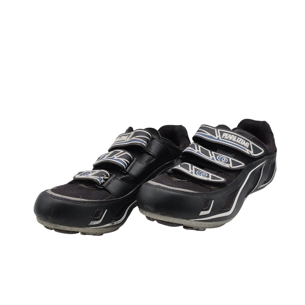 Pearl Izumi Mountain Cycling Shoes Mens 7.5 EU 40 Black SPD 2-Bolt MTB Cleats‎